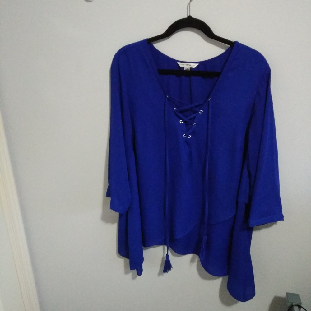Blue blouse
